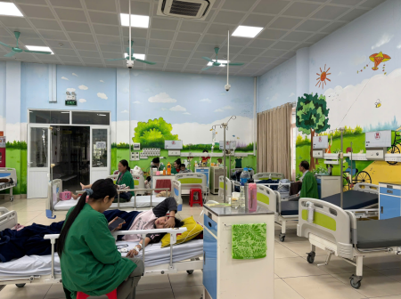Cơ sở vật chất phục vụ người bệnh